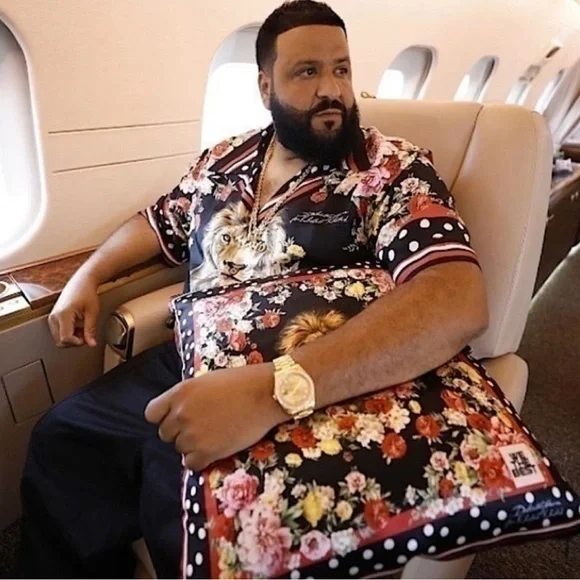 DOLCE & GABBANA FOR DJ KHALED NEW NWT LION FLORAL DOT ACCENT THROW PILLOW - Picture 12 of 13